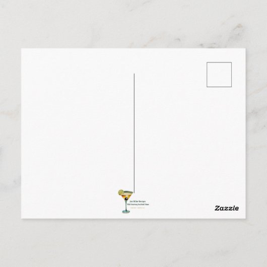 マルティーニ宇宙旅行ポスターSP5：ブラックキャットエージェンシー ポストカード (裏面)