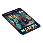 マルティーニ宇宙旅行ポスターSP5:ブラックキャットエージェンシー マグネット (右側)