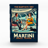 マルティーニ宇宙旅行ポスターThe Martini's 1957 フォトブロック (正面)