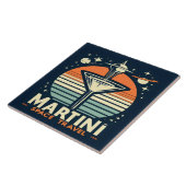マルティーニ宇宙旅行リフトオフロゴ タイル (側面)