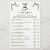 マルティーニ弓ブライダルシャワーシューゲーム (正面)