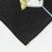 マルティーニ愛好家カクテルグラスバーテンダーアルコール フリースブランケット (角)