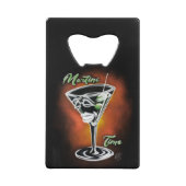 マルティーニ時間 クレジットカード栓抜き (裏面)