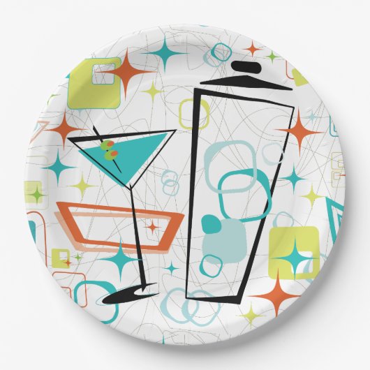 マルティーニ精力的の! ペーパープレート (正面)