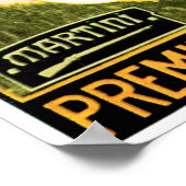 マルティーニ自動車 ポスター (角)