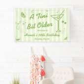 マルティーニ誕生日パーティーへようこそ 横断幕 (インサイチュ)