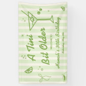 マルティーニ誕生日パーティーへようこそ 横断幕 (縦)