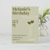 マルティーニ誕生日パーティー 招待状 (スタンド正面)