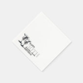 マルティーニ誕生日ボウズ スタンダードカクテルナプキン (角)