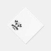 マルティーニ誕生日ボウ スタンダードカクテルナプキン (角)