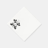 マルティーニ誕生日ボウ スタンダードカクテルナプキン (角)