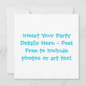 マルティーニ-カクテルパーティの招待状 招待状 (裏面)