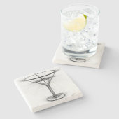 マルティーニ ストーンコースター (横)