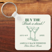 マルティーニ&マトリモニーバチェロレッテ週末 キーホルダー (正面)