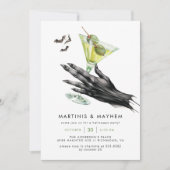 マルティーニ&メイヘムハ不気味ロウィーンカクテルパーティー 招待状 (正面)