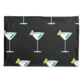 マルティーニ·ラヴァーズカクテルグラス·バーテンダー·アルコール 枕カバー (裏面)