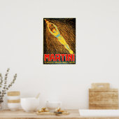 マルティーニ&ロッシヴィンテージイタリアンバーモスリキュール ポスター (キッチン)