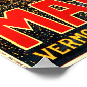 マルティーニ&ロッシヴィンテージイタリアンバーモスリキュール ポスター (角)