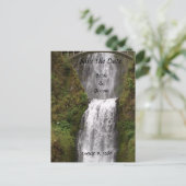 マルティーマ・フォールズと橋のウェディング 案内ポストカード (スタンド正面)