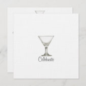 マルティ結婚ニズ 招待状 (正面/裏面)