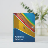 マルテシシュ・フィッシャーブート |マルサスクロック – マルタ ポストカード (スタンド正面)