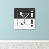 マルテストライプのニ キャンバスプリント (インサイチュ (ウッドフロア))