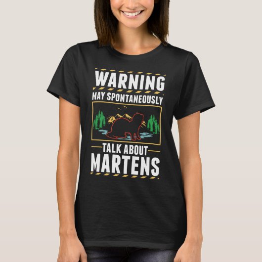 マルテンバッジャーパインマルテン Tシャツ (正面)