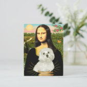 マルテーズ11 - モナ・リザ ポストカード (スタンド正面)