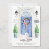 マルテーゼ フロントドア 引っ越しのお知らせ 招待状 (正面)