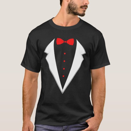 マルディおもしろいグラスボウタイの衣装 Tシャツ (正面)