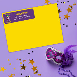 マルディお洒落グラスファット火曜日ヒッポステッカー ラベル