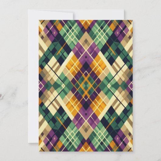 マルディアーガイルグラスイエローパープルグリーン シーズンカード (正面)