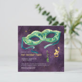 マルディエレガントグラスパーティの招待状 (スタンド正面)