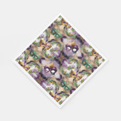 マルディエレガントグラスマスク スタンダードランチョンナプキン (角)