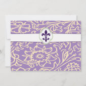 マルディエレガントグラス(紋章の)フラ・ダ・リイベント 招待状 (裏面)