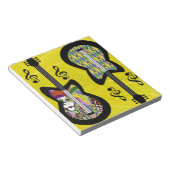 マルディカラフルグラスギタース ノートパッド (アングル)