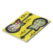 マルディカラフルグラスギタース ノートパッド (回転)