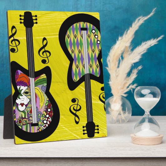 マルディカラフルグラスギタース フォトプラーク (側面)