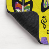 マルディカラフルグラスギタース マウスパッド (コーナー)