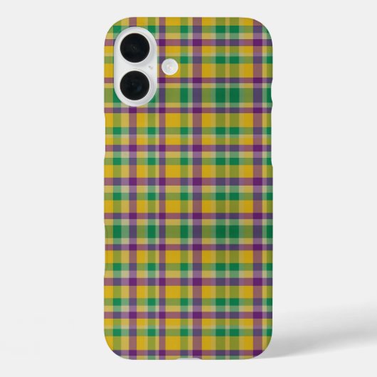 マルディカラフルグラスギンガパターン(の模様が)あるム Case-Mate iPhoneケース (裏面)