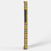 マルディカラフルグラスギンガパターン（の模様が）あるム SAMSUNG GALAXYケース (右側面)