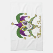 マルディカラフルグラスジェスタースマスク キッチンタオル (縦)