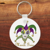 マルディカラフルグラスジェスタースマスク キーホルダー (正面)
