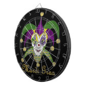 マルディカラフルグラスジェスタースマスク ダーツボード (正面右)