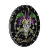 マルディカラフルグラスジェスタースマスク ダーツボード (正面左)