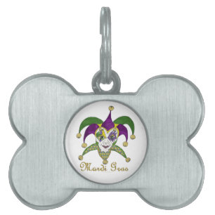 マルディカラフルグラスジェスタースマスク ペットネームタグ