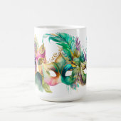 マルディカラフルグラスマスク コーヒーマグカップ (中央)