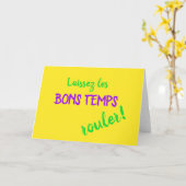 マルディカラフルグラスライスセズレボンゴテンプスルーラー カード (黄色い花)