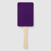 マルディカラフルグラス波パターン（の模様が）ある ハンドファン (裏面)