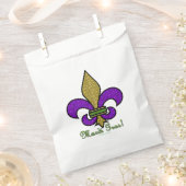 マルディカラフルグラス（紋章の）フラ・ダ・リ フェイバーバッグ (クリップ留めされた状態)